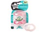 Tommee Tippee Closer to Nature Stage 1 Teether (2 Pack) - Pink image number 1